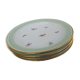 Lot de 4 assiettes creuses en porcelaine Berry