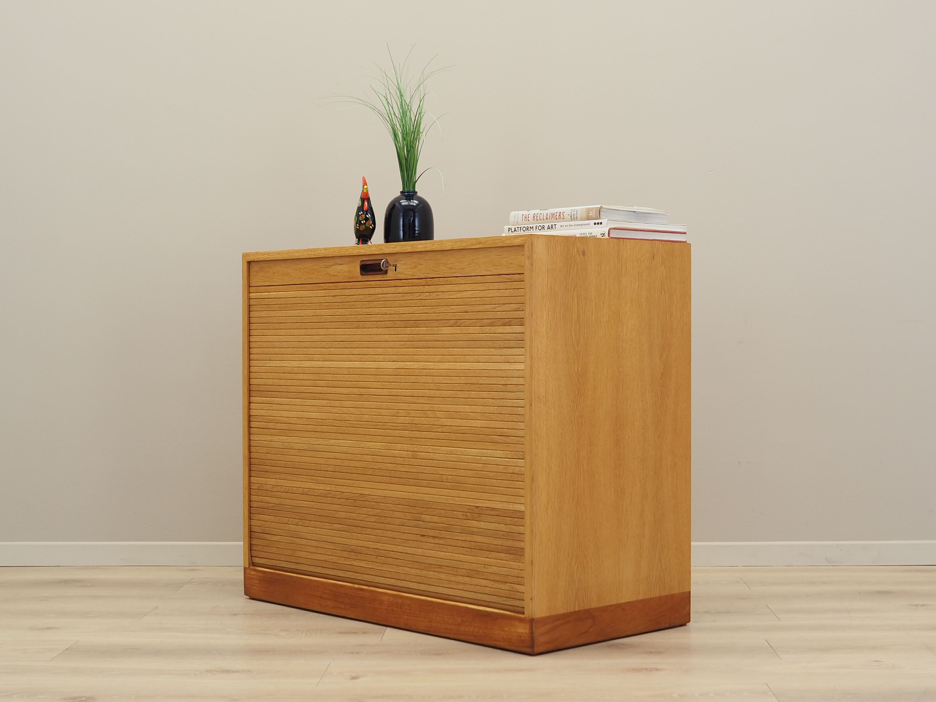 Ash cabinet, Danish design, 1970s, manufactured by SKM