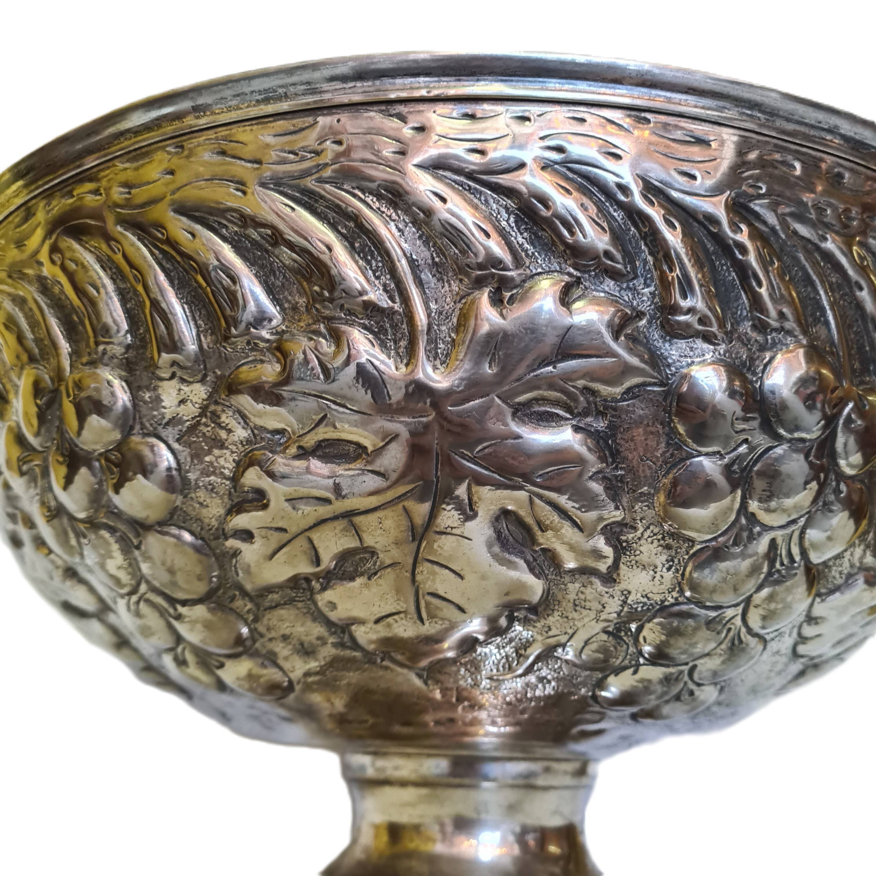 Large Silver Plated Champagne Cooler, Early 20th Century