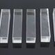 Set of 12 vintage crystal knife rests in Art Deco style