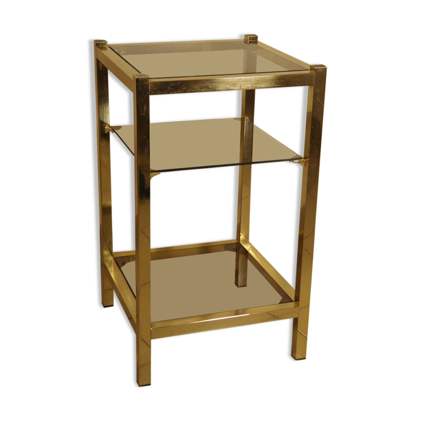 Gold metal and glass 1980