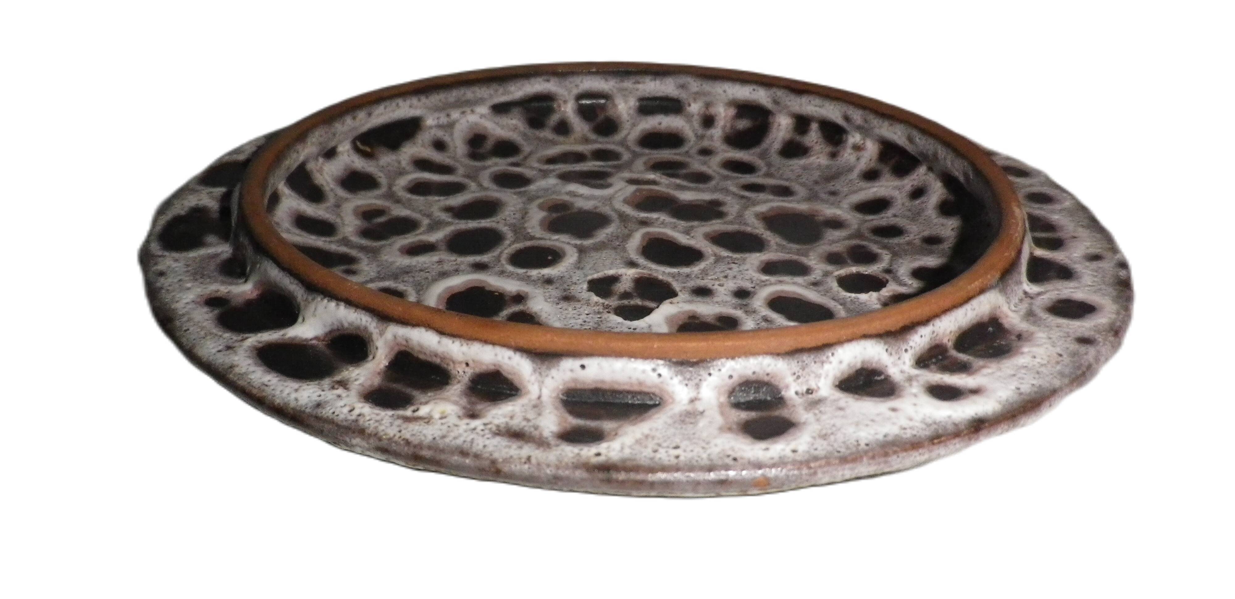 Vallauris ceramic soup tureen