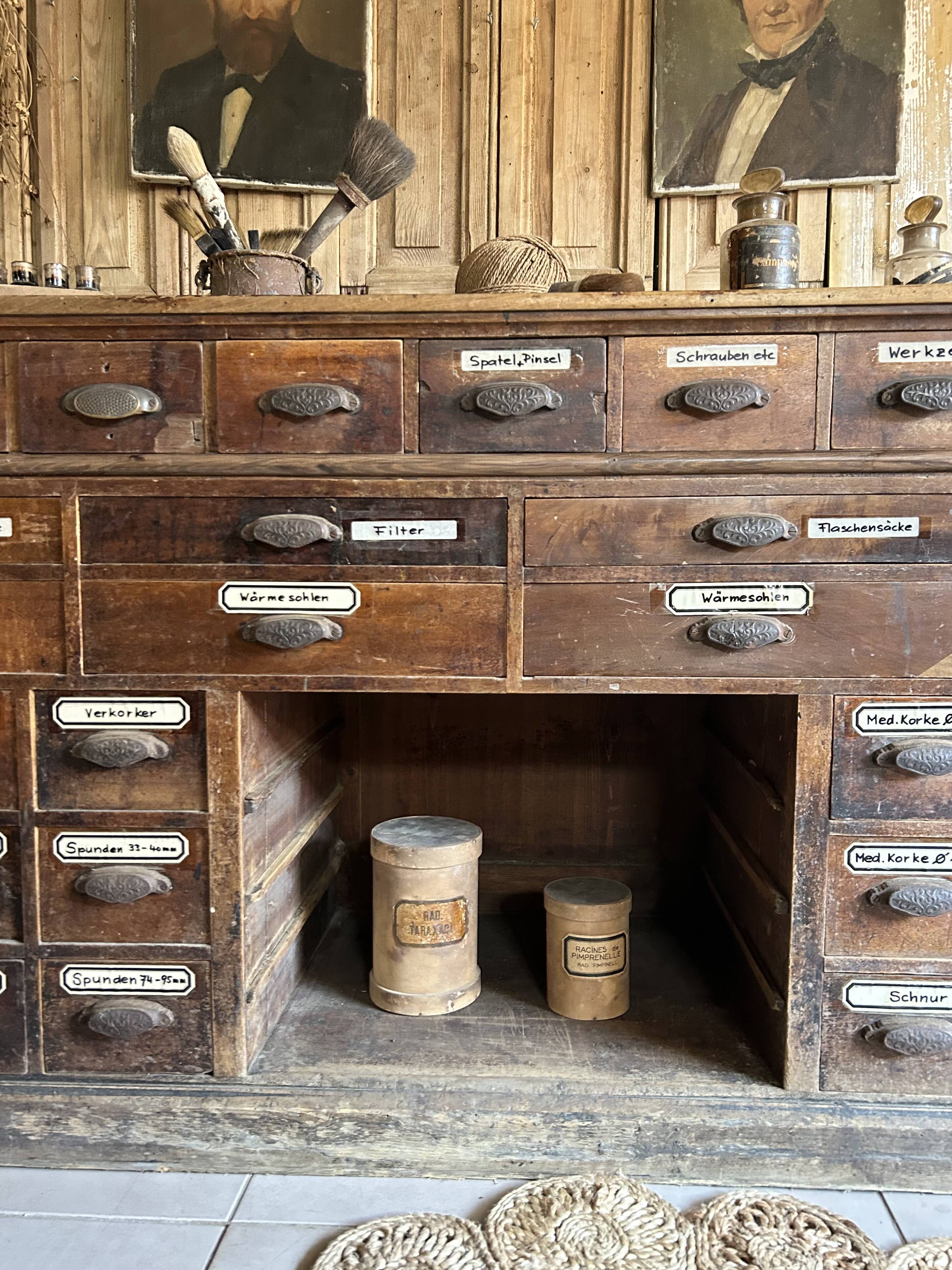 Exceptional authentic antique piece of furniture.