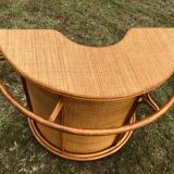 Rattan bar 70s