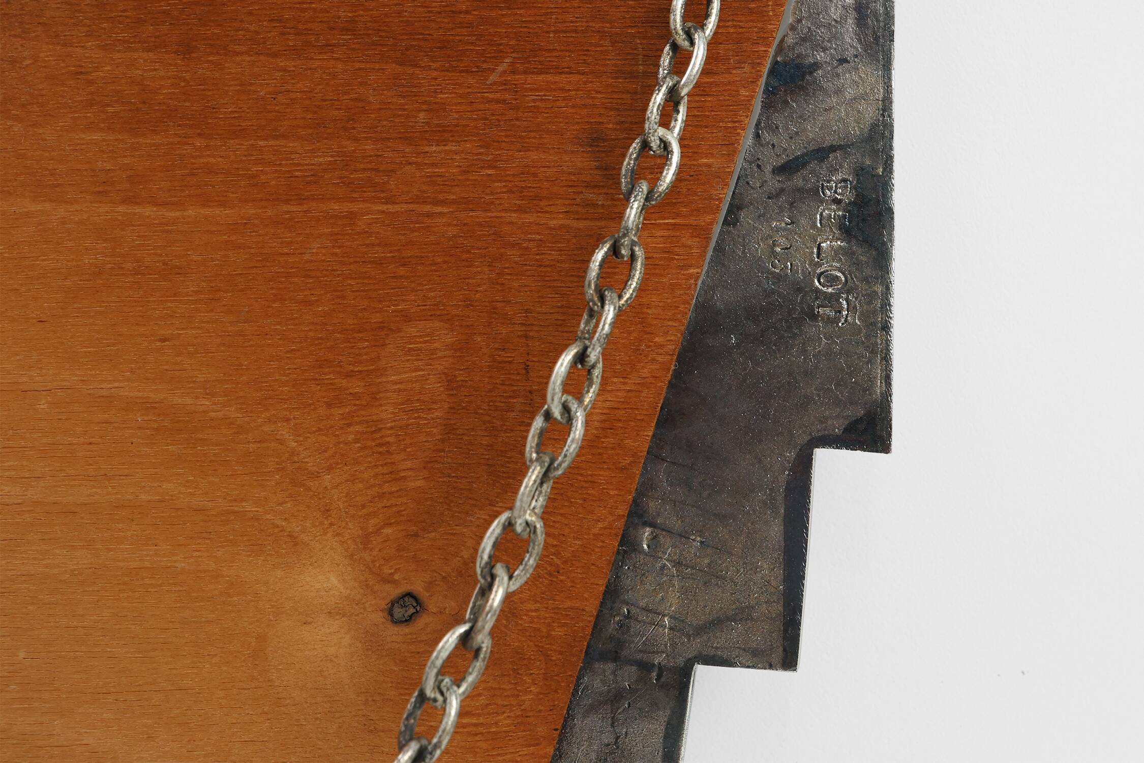 Art Deco Wall Mirror with Emiel Matthijssens Label, Belgium ca. 1920