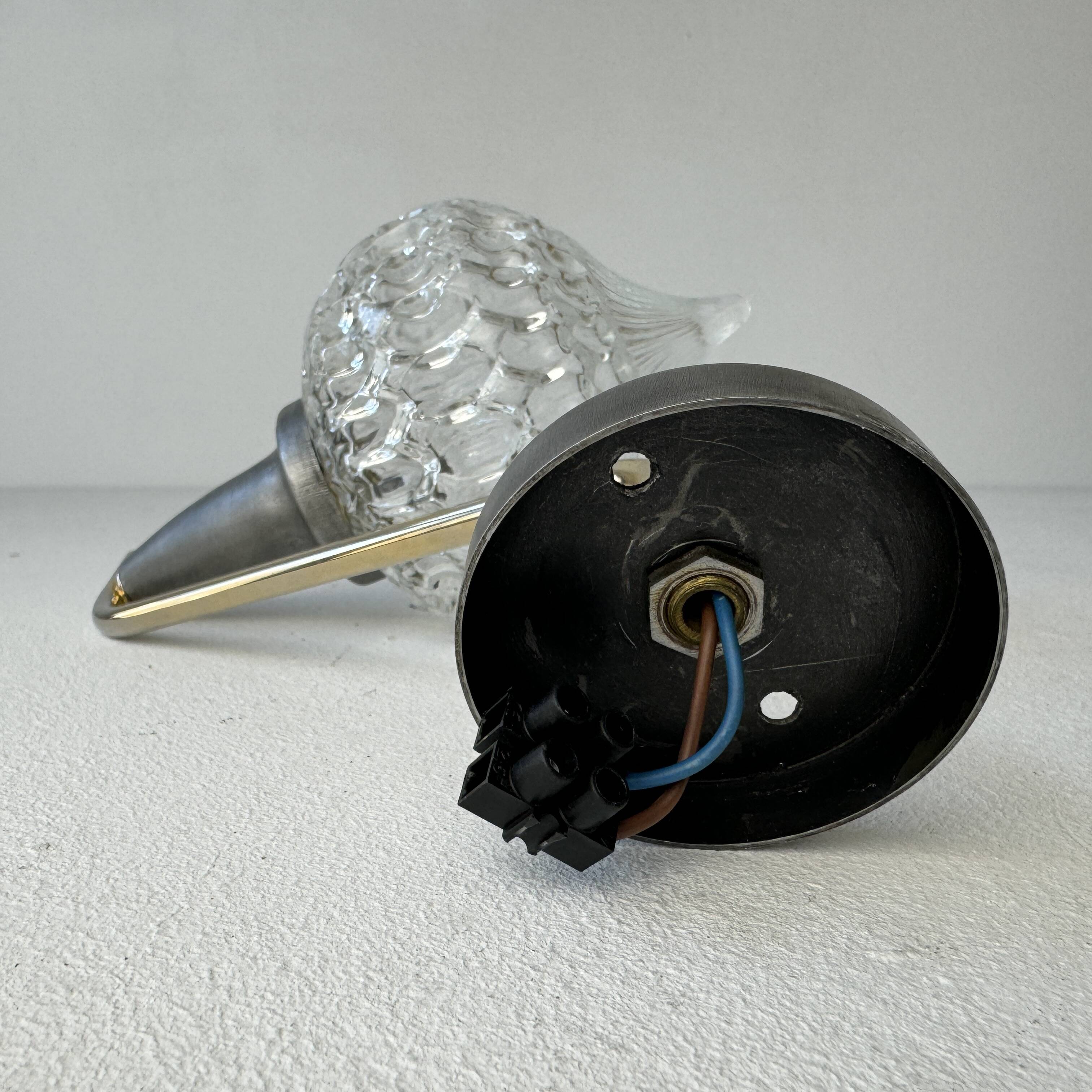 Pair of old vintage wall lights 1950