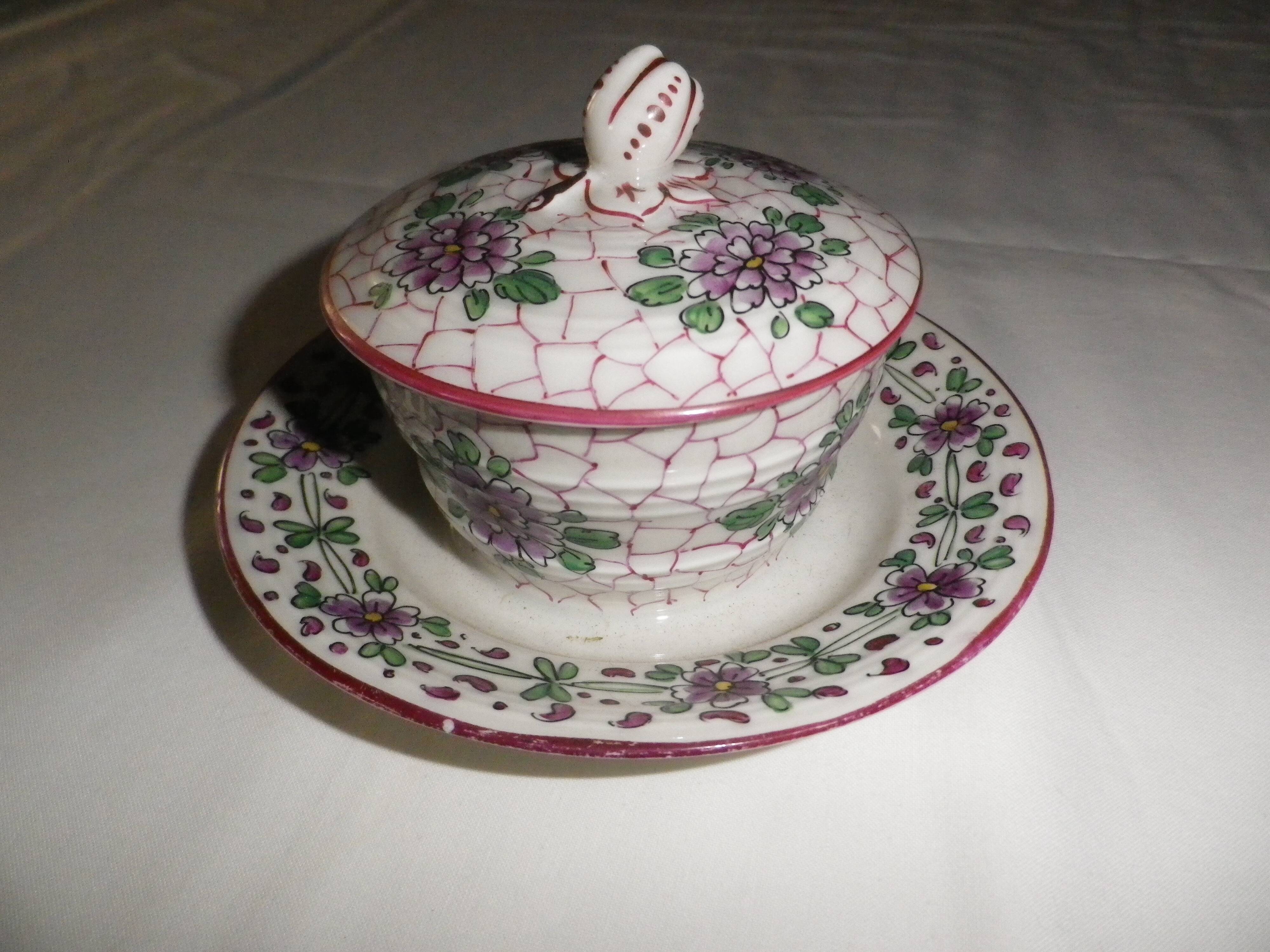 butter or jam dish, Mehun France