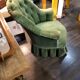 Paire fauteuils crapaud