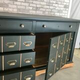 Buffet bas style apothicaire
