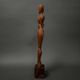 Carved wooden sculpture of a woman by Calin Hentea, 20th century