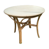 Rattan round table