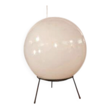 Grande lampe de table globe sphérique en plastique – Raak Amsterdam | Lampe au design vintage