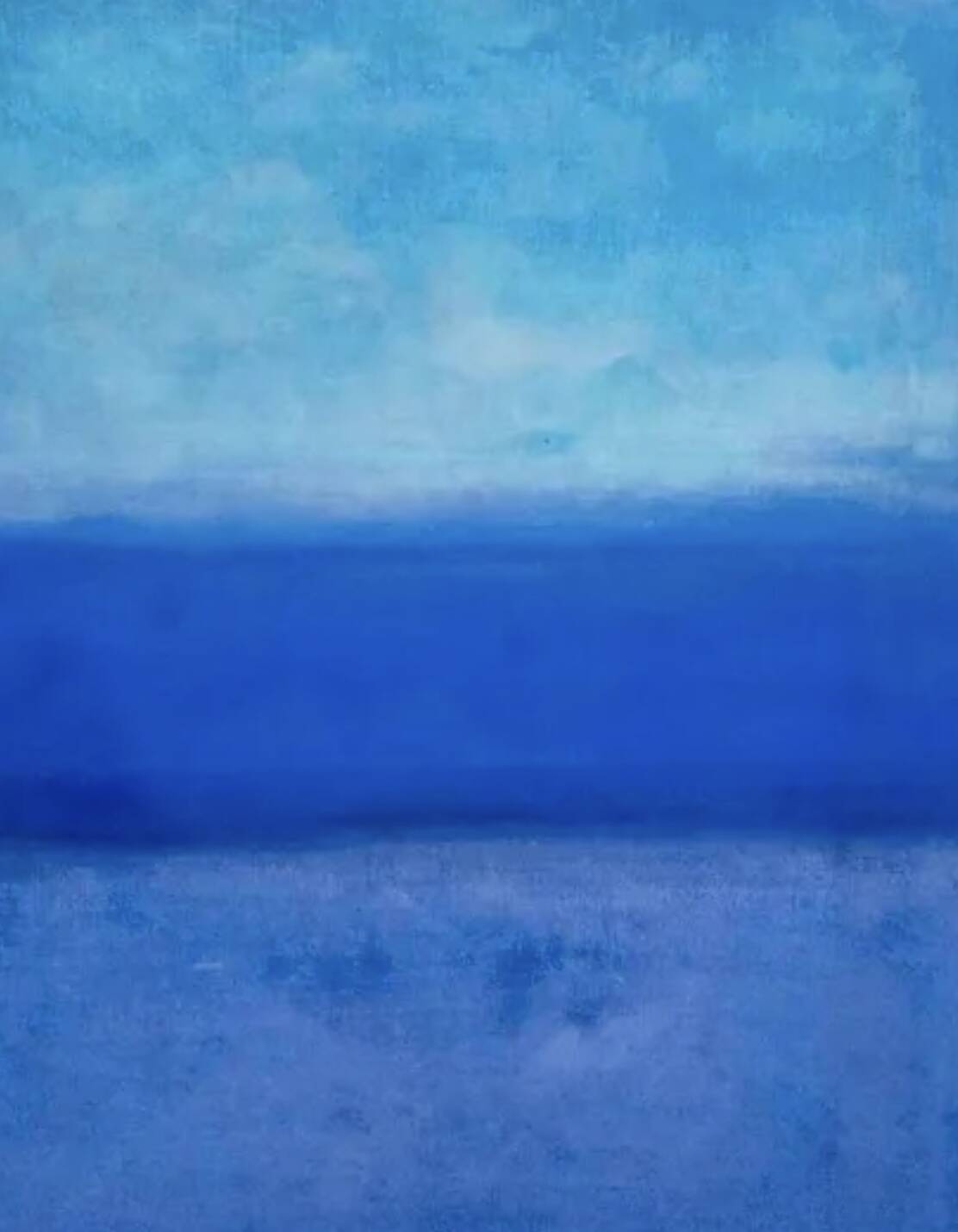 Blue Abstract Painting