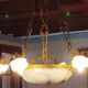 Alabaster and bronze lustre