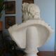 Plaster bust in the antique Apollo of the Belvedere, 70 cm