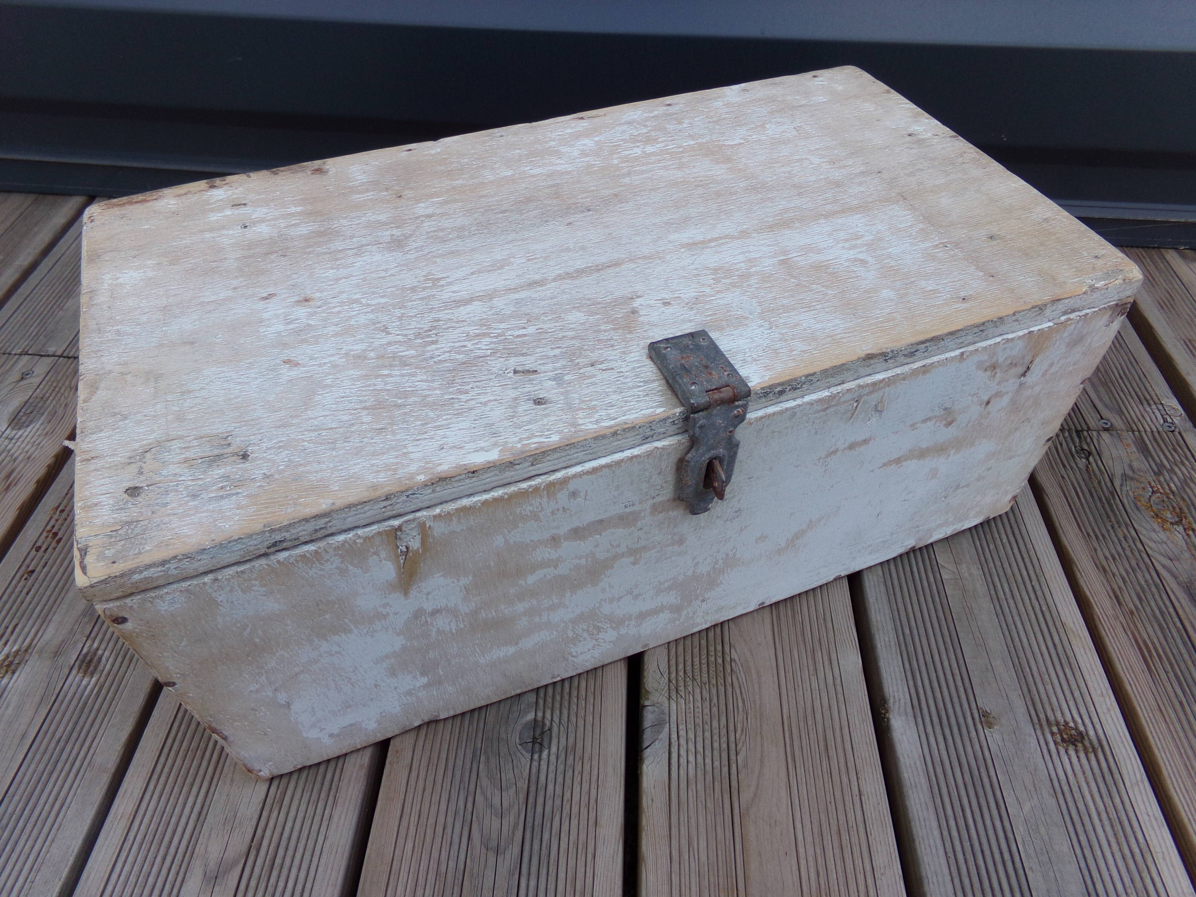 Wooden storage chest