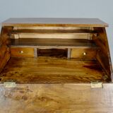 19th century natural wood sloping desk