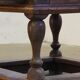 Baroque antique Nordic provincial oak table 1800s rustic farmhouse, rich patina