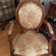 Pair of armchairs Louis XV/Louis XVI, medallion