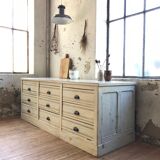 9-drawer craft Cabinet