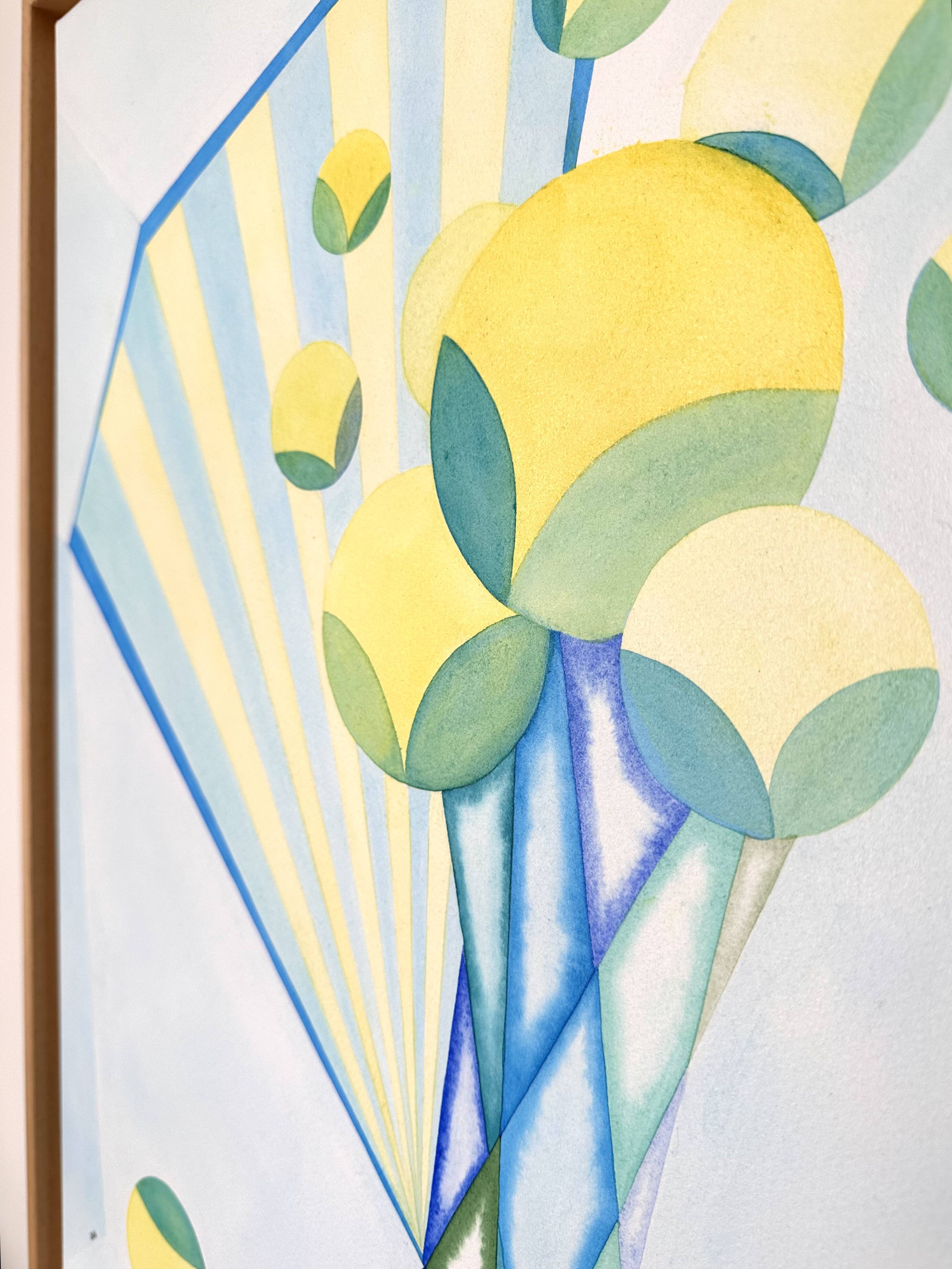 Yellow flower painting