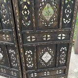 Old wooden screen