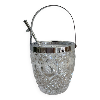 Ice bucket and tongs