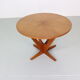 Søren Georg Jensen  Teak Round Coffee Table for Kubus, 1960 Denmark