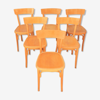 Set de 6 chaises bistrot