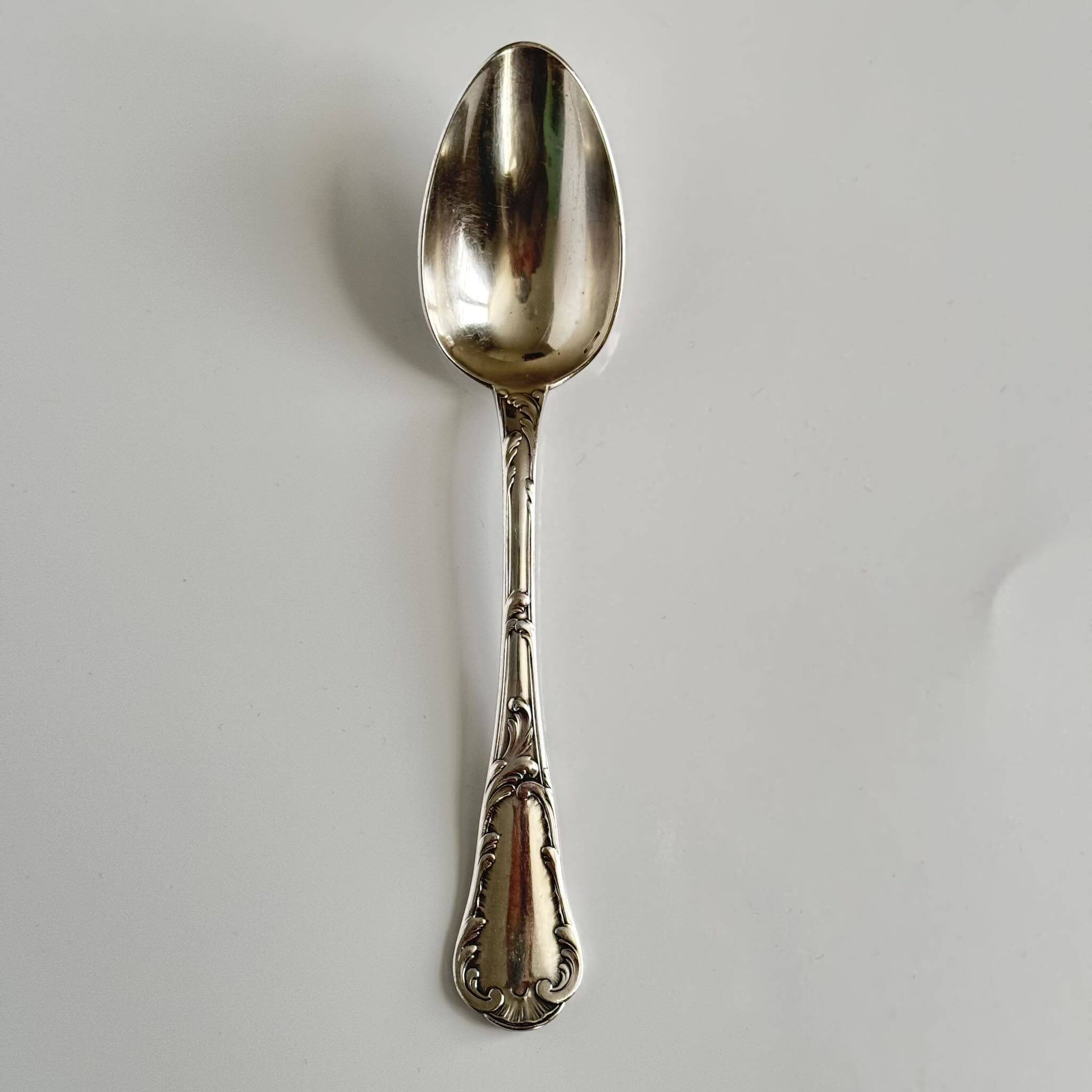 Christofle Chrysanthemum | Set of 6 Spoons | Art Nouveau