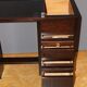 Mahogany art deco desk or console