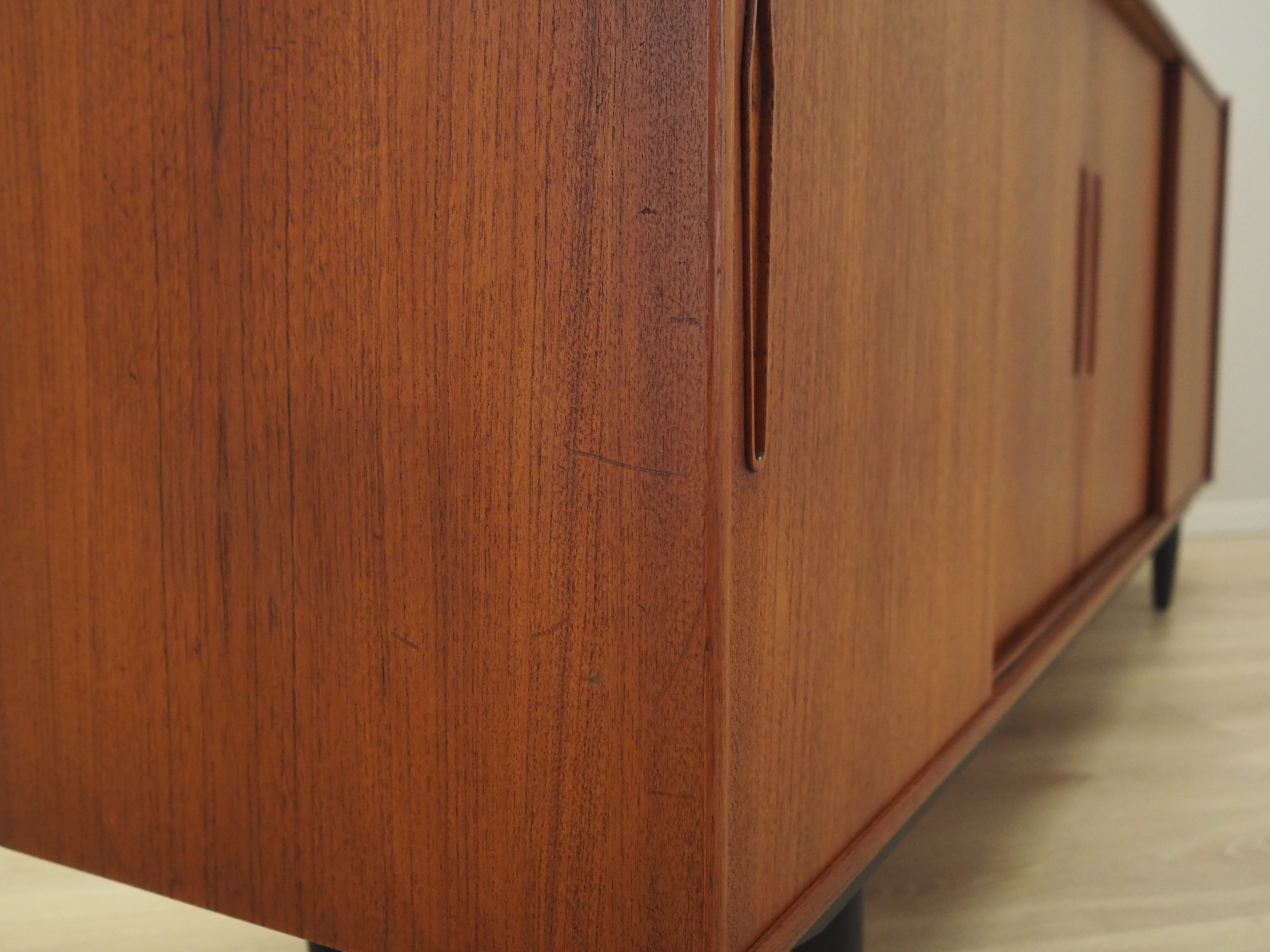 Teak sideboard, Danish design, 1970s, production: Denmark