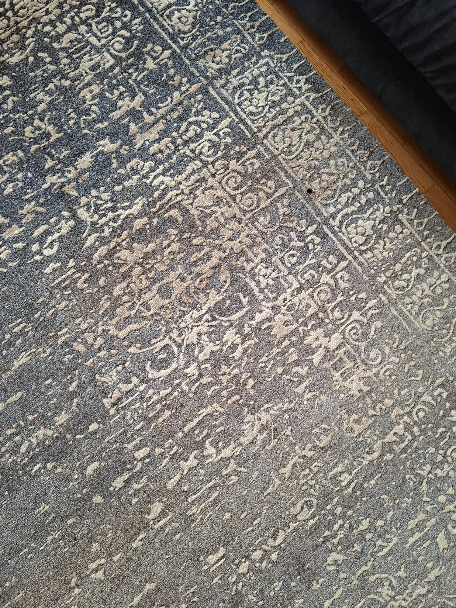 Jan Kath rug "Ferrara Stomped Reverse" 250 × 300 cm