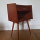 Vintage teak bedside table