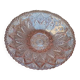 Art Deco carved pink plate
