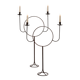 Pair of floor candlesticks