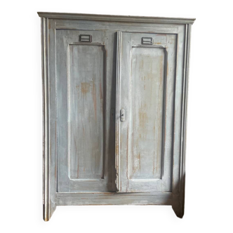 Small old Parisian wardrobe late 19th century