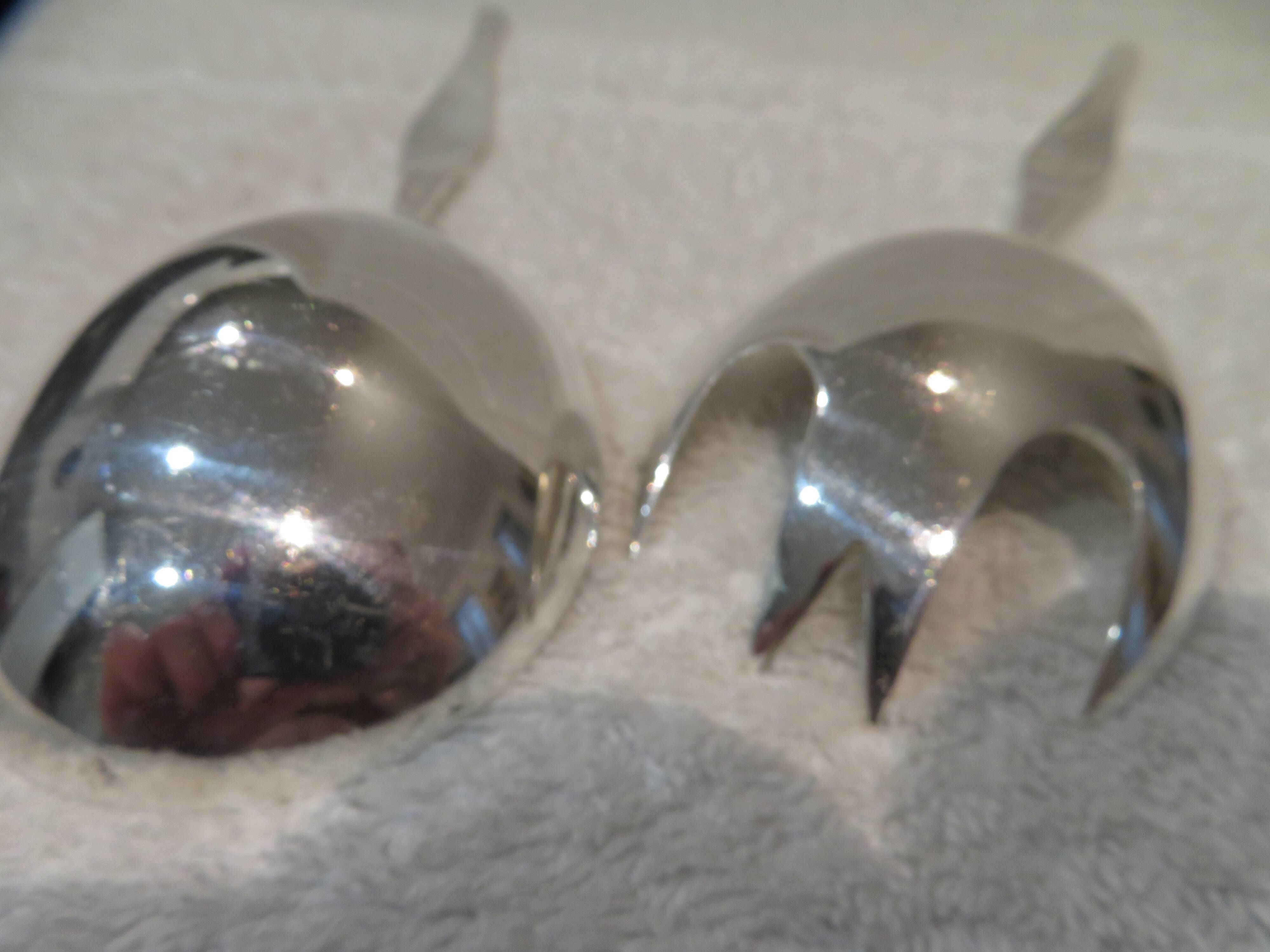 2-piece silver-plated salad serving set by Christofle Goldsmith Duo 24.6cm