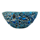 Eruptive ceramic dish from the 60s