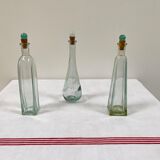 Set of 3 soliflores vase bottles