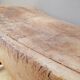 Ancien table billot de boucher trussant & cie, 1960
