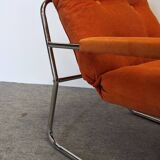 Space age tubular armchair from the 60s/70s