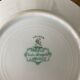 Lot 5 saucer plates Limoges Charles Ahrenfeldt gilded edging