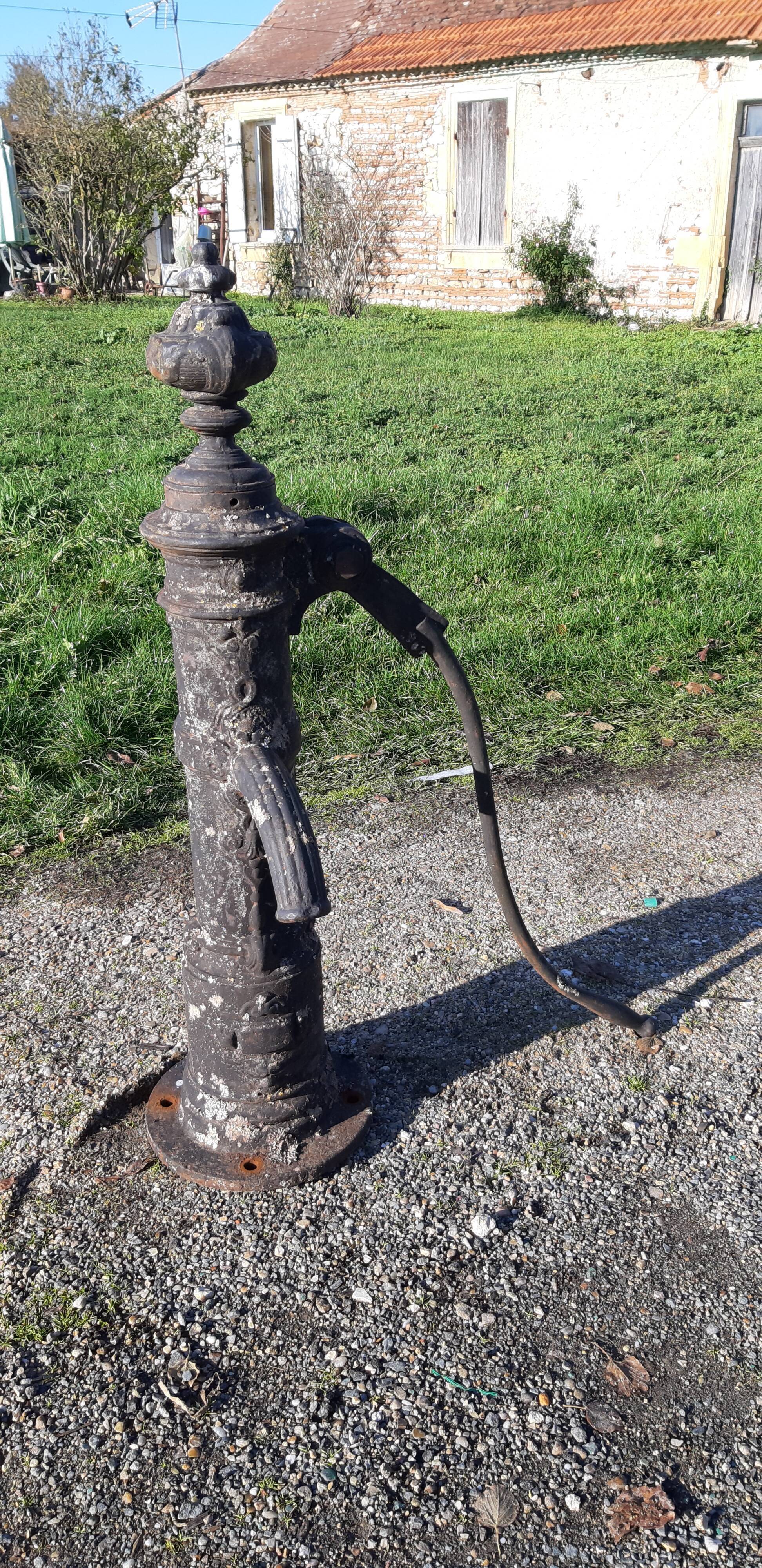 Well pump cast iron 19th