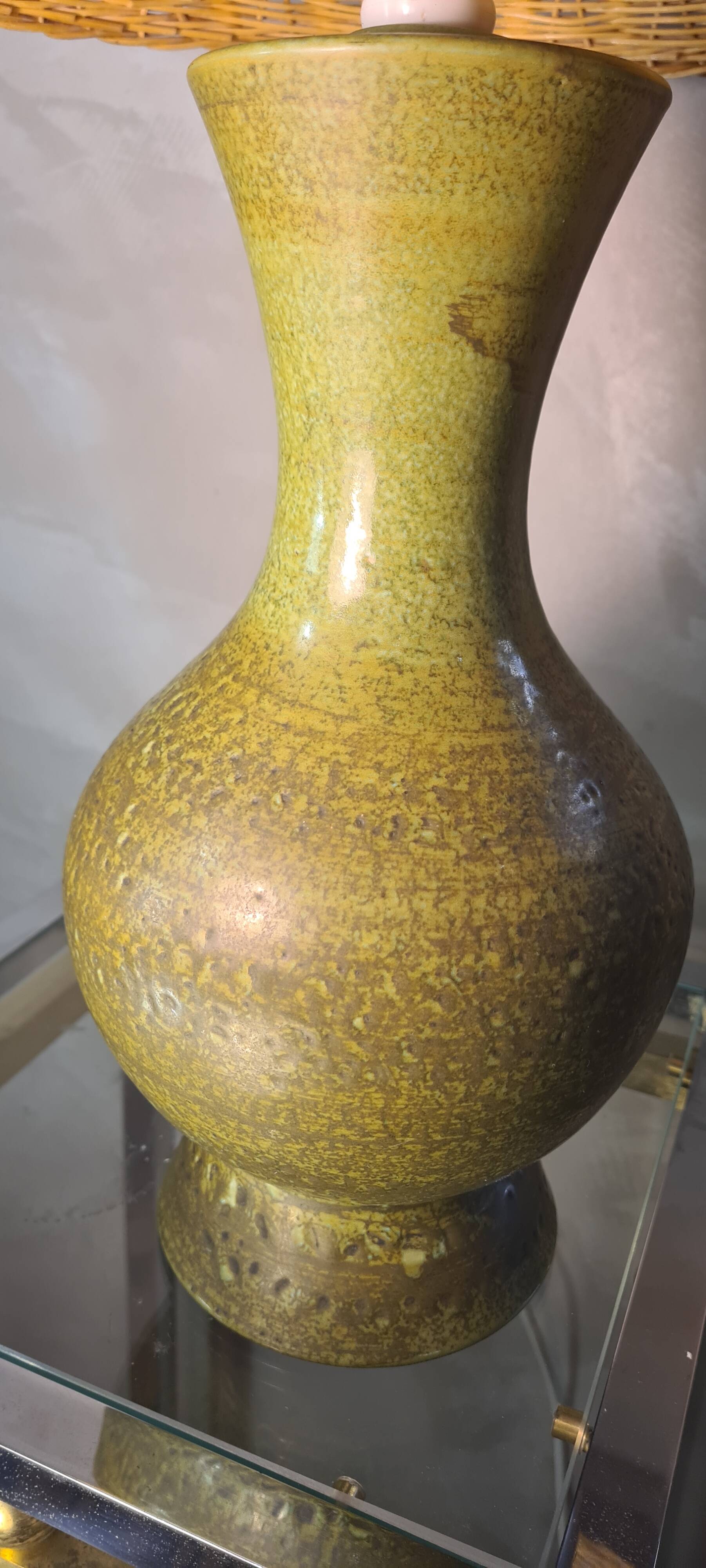 large ceramic lamp