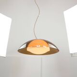 Space Age Brown Ufo Lamp from Guzzini, 1970s