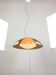 Lampe OVNI marron Space Age de Guzzini, années 1970