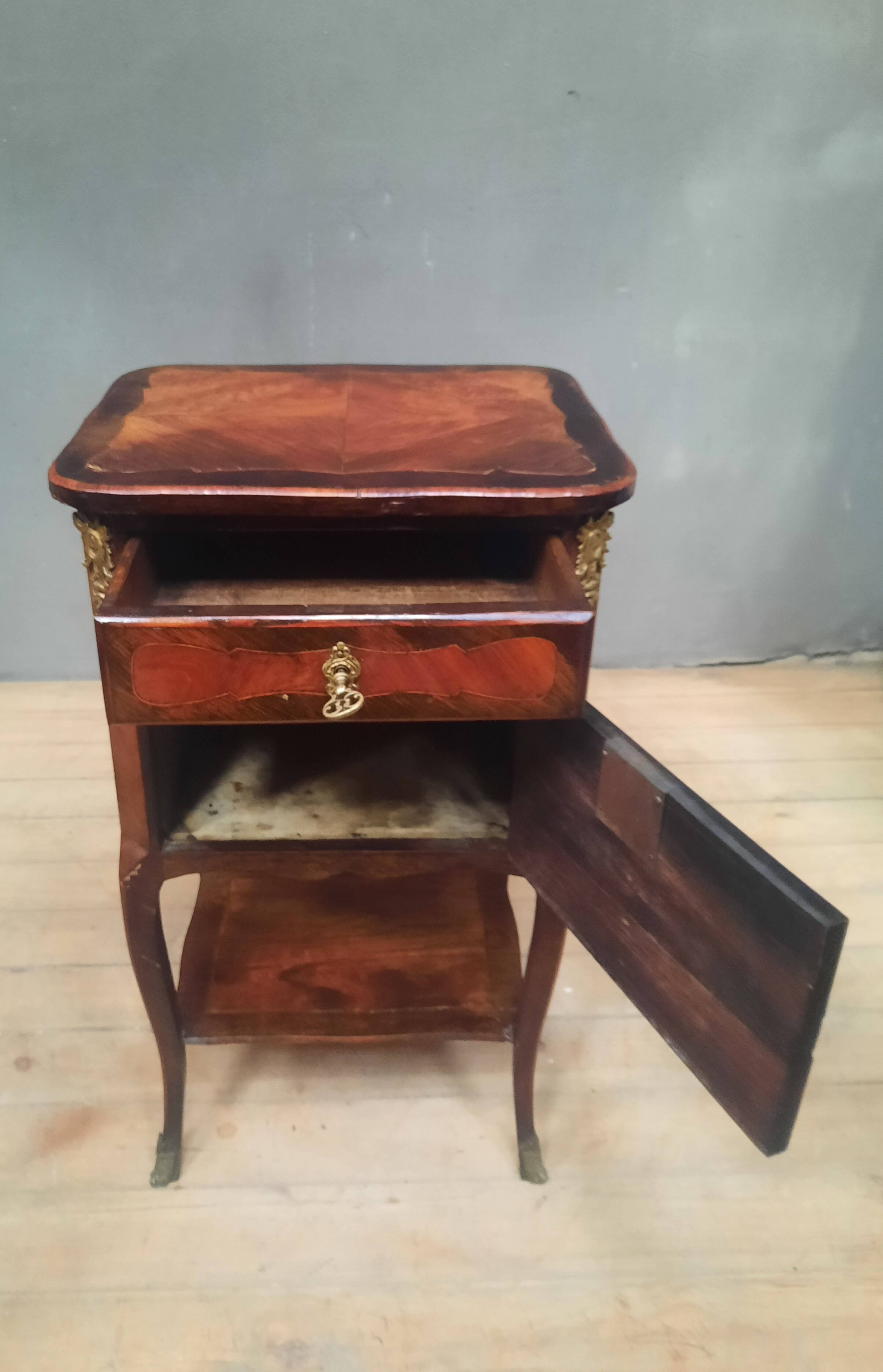 19th century Louis XV style bedside table