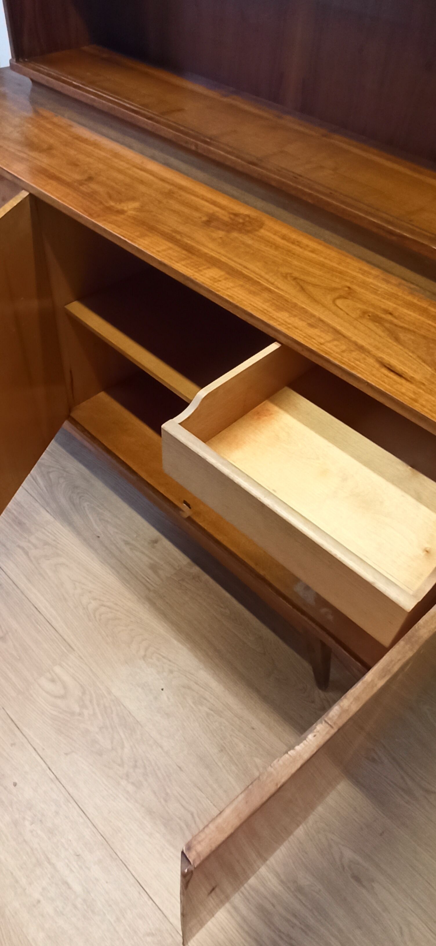 Modernist bookcase of the 1960s