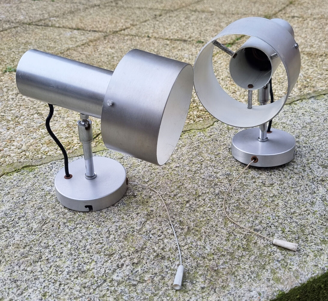 Pair of Peter Nelson design sconces, Architectural Lighting Company edition